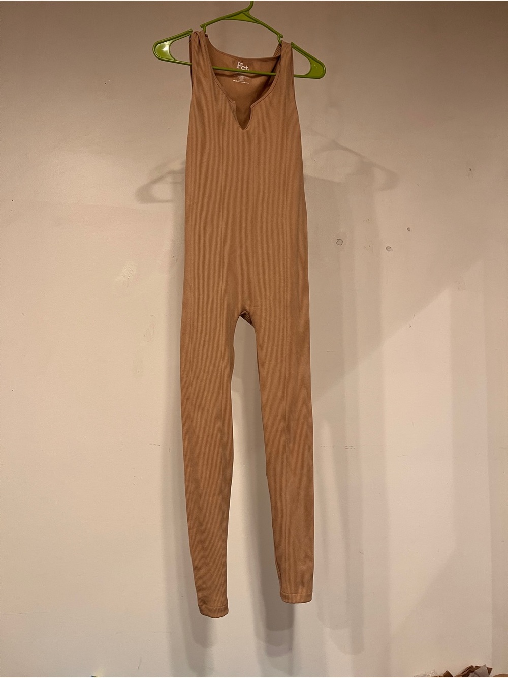 Everyday Tan Sleeveless Jumpsuit